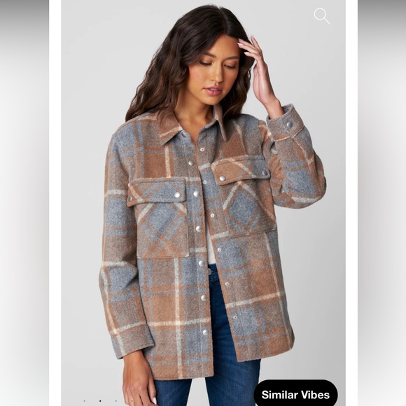 BlankNYC Mountain High Shacket - Picture 2 of 6